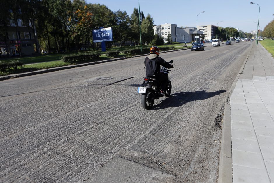 Vietoj asfalto Taikos prospekte – nežinia