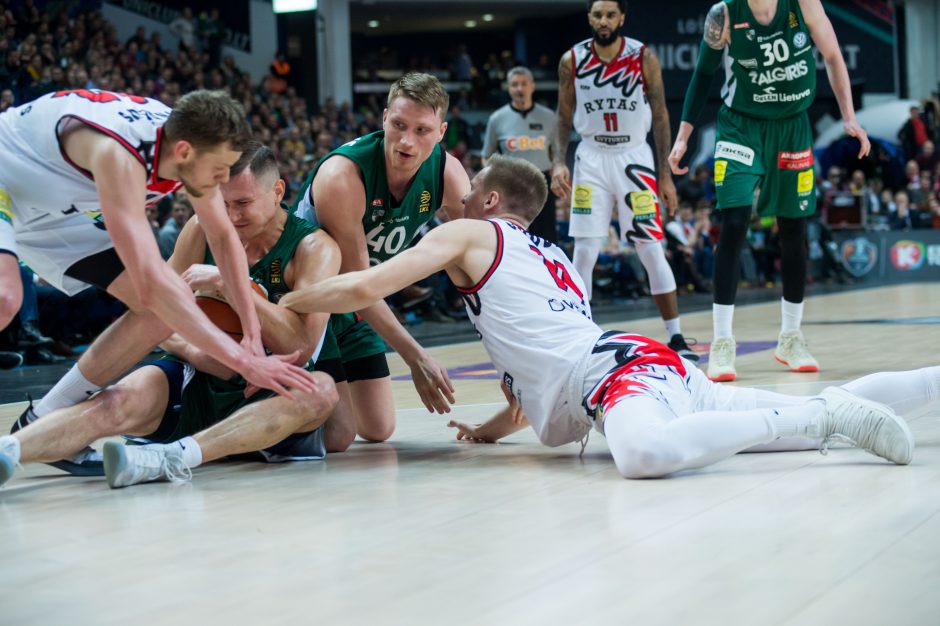 „Rytas“ įveikė Kauno „Žalgirį“ ir laimėjo taurę