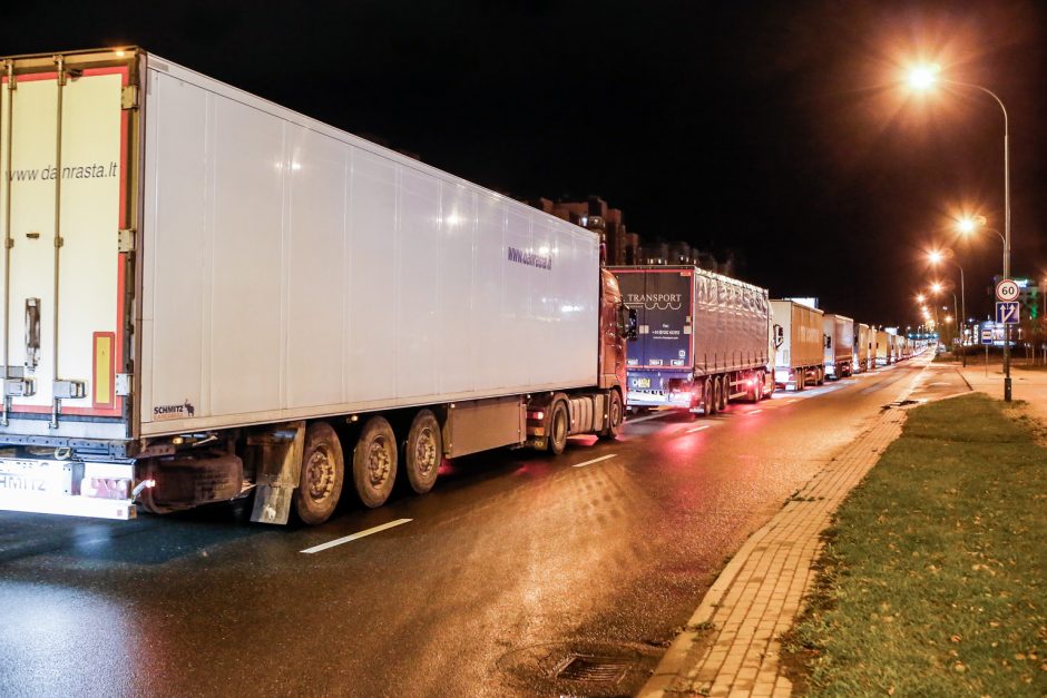 Transporto spūstys vėl bandė klaipėdiečių kantrybę