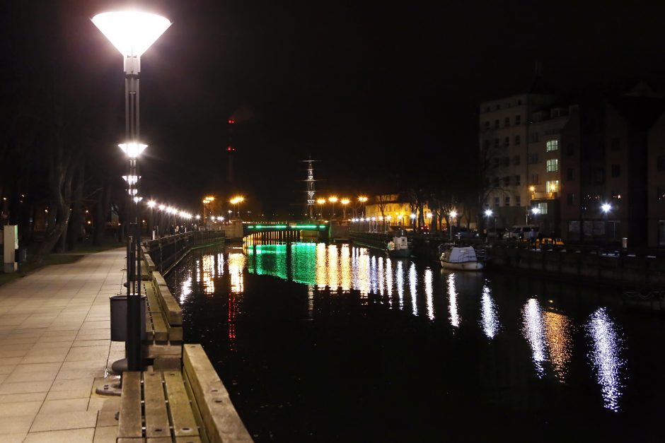 Uostamiestis Žemės valandą nepritemo