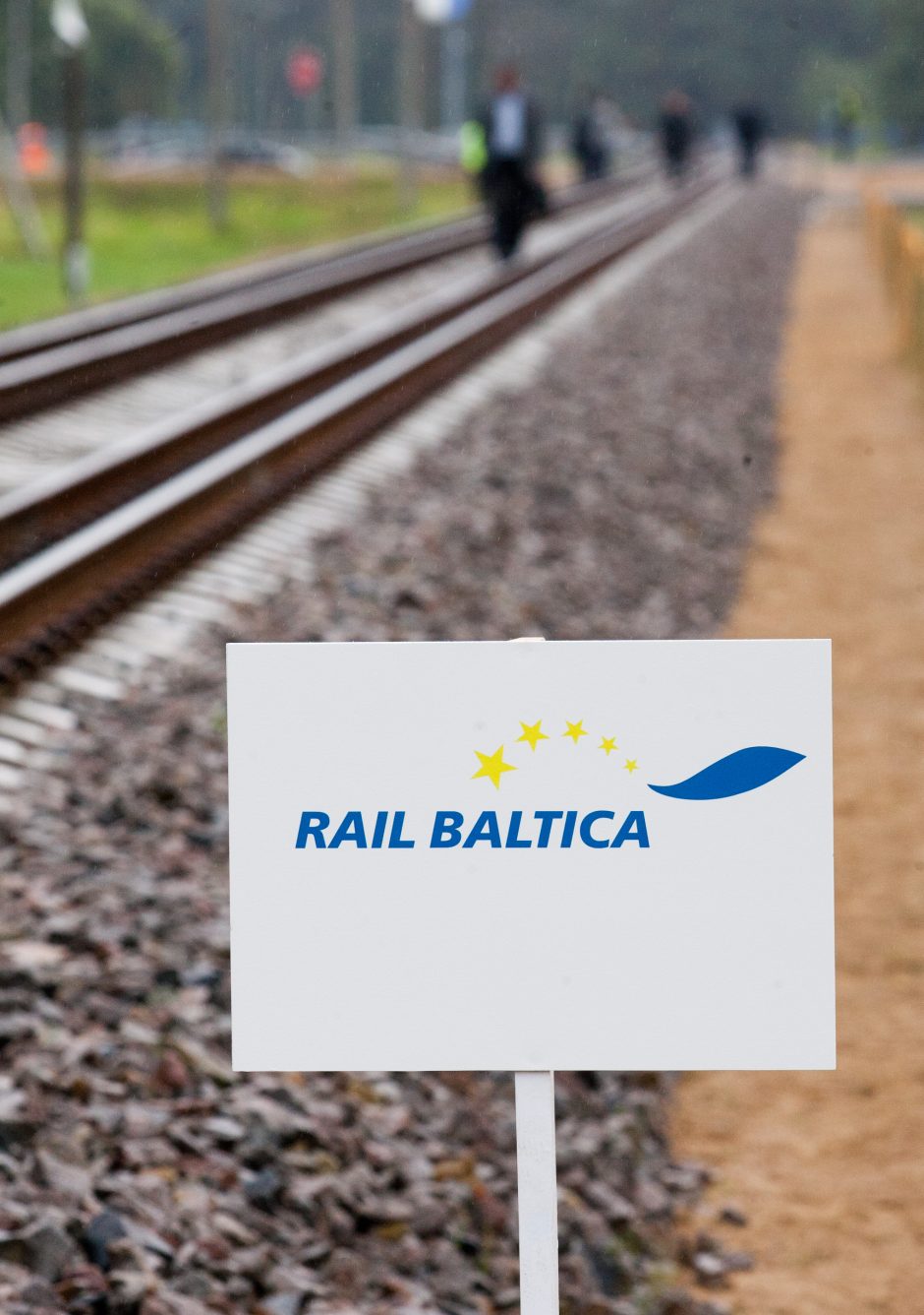 R. Sinkevičius: mokesčiai už „Rail Baltica“ darbus liks Lietuvoje