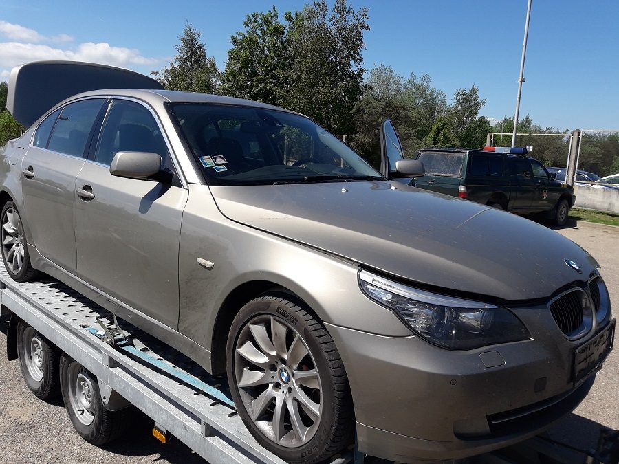 Kaunietis įkliuvo prie Slovakijoje pavogto BMW vairo