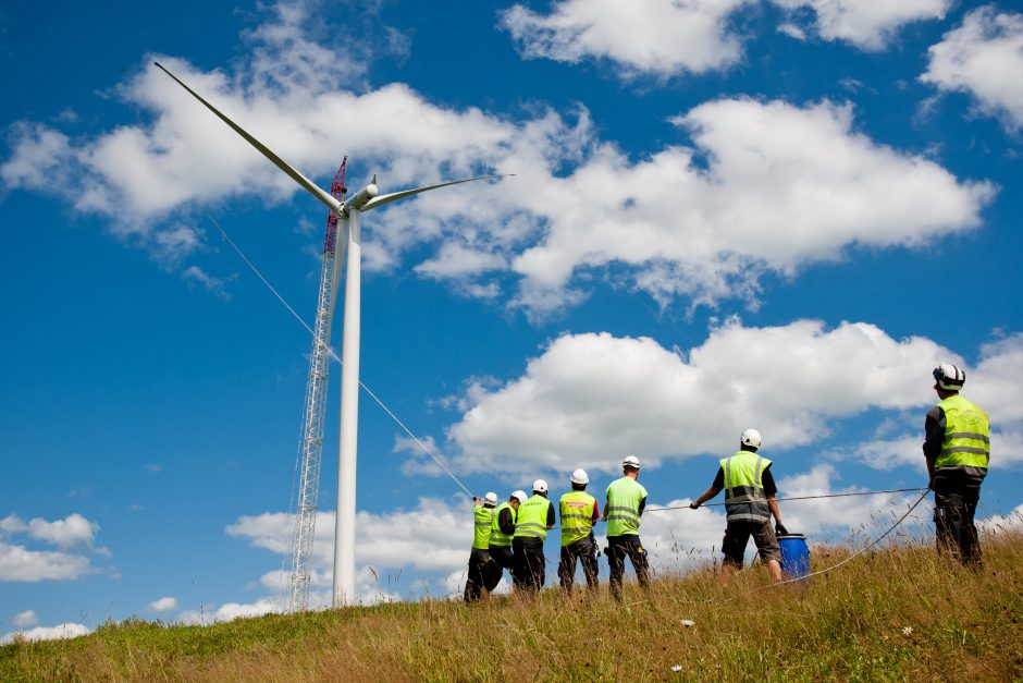 Vėjo energetikos plėtra brangins elektrą