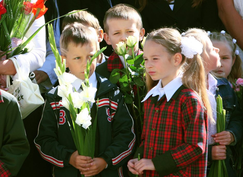 Sostinėje į mokyklas rugsėjo 1–ąją ateis 500 mokinių daugiau nei pernai