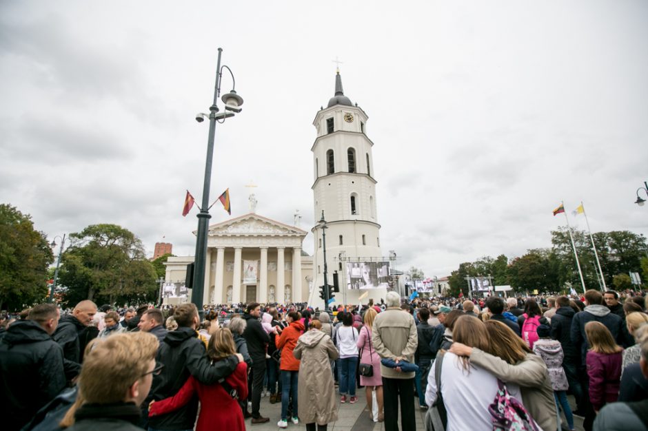 Jaunimas laukia popiežiaus Pranciškaus