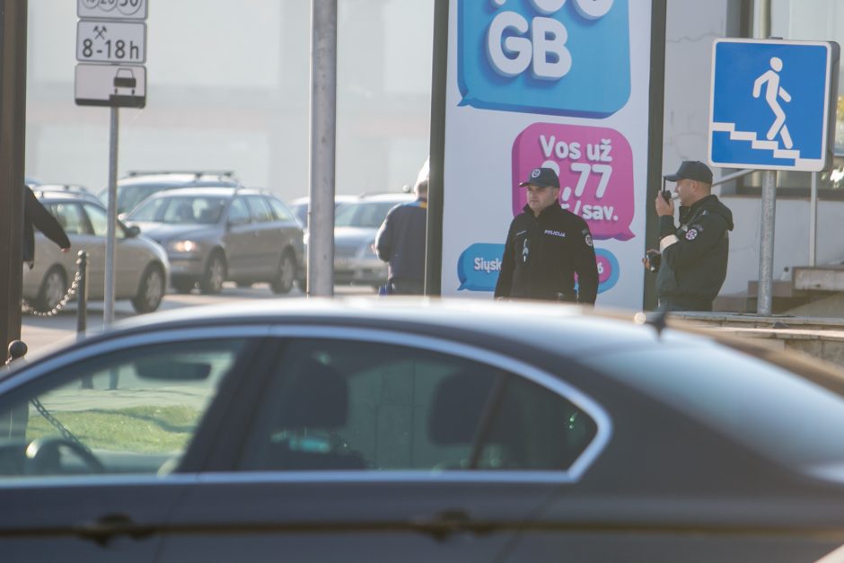 Policijos reidas judrioje Kauno gatvėje