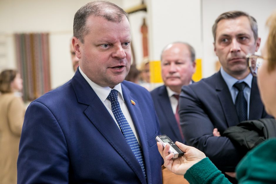 S.Skvernelis susitiko su nestreikuojančio Kauno rajono mokytojais