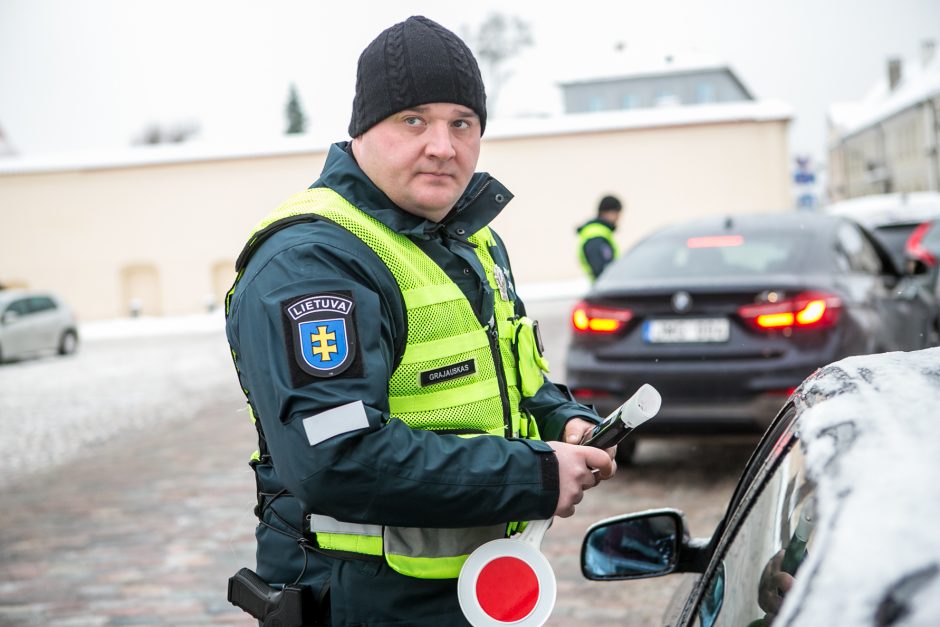 Kitoks reidas Kaune: ne bausti, o apdovanoti