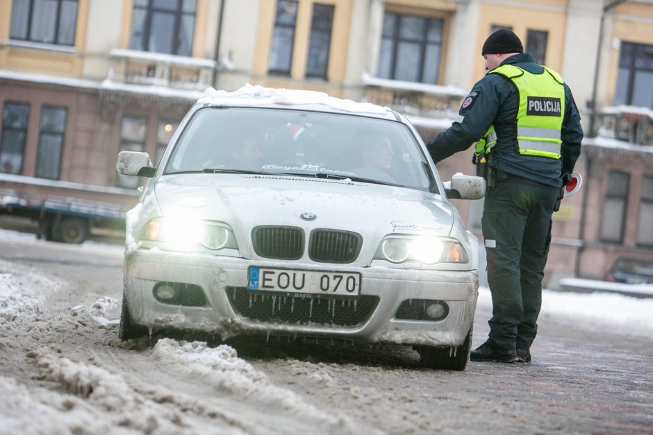 Kitoks reidas Kaune: ne bausti, o apdovanoti