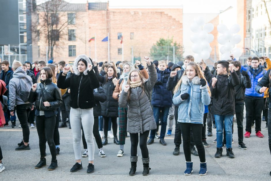 Ilgoje eisenoje – šimtmetį mininti S. Dariaus ir S. Girėno gimnazija