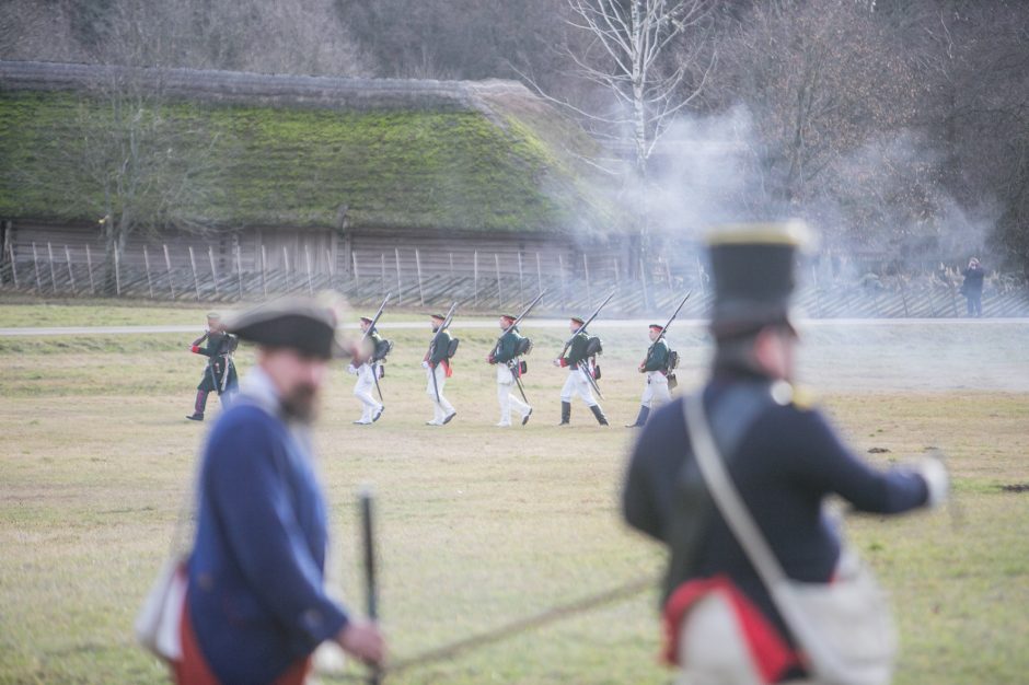 Napoleono armijos mūšio inscenizacija