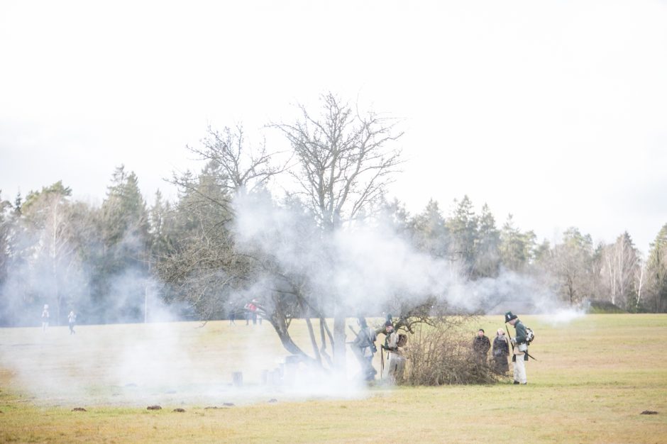 Napoleono armijos mūšio inscenizacija