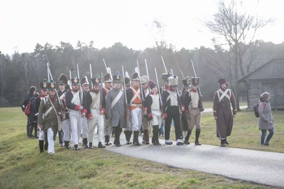 Napoleono armijos mūšio inscenizacija