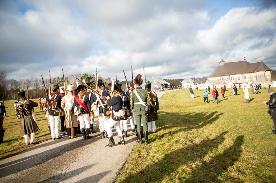 Napoleono armijos mūšio inscenizacija