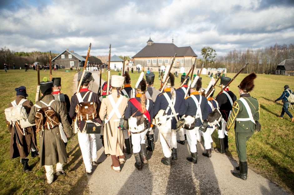 Napoleono armijos mūšio inscenizacija