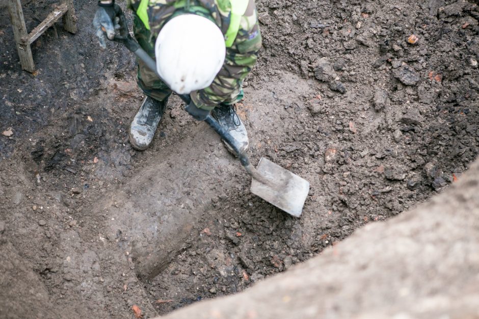 Šalia Šv. Jurgio Kankinio bažnyčios – netikėti radiniai