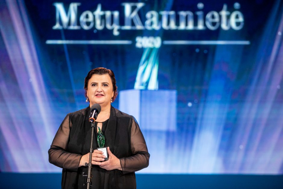 Garbingas „Metų kaunietė 2020“ titulas atiteko J. Jankauskienei!