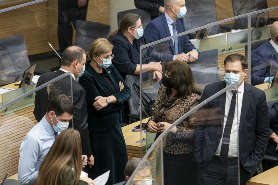 Seimas po audringų diskusijų patvirtino kitų metų valstybės biudžetą