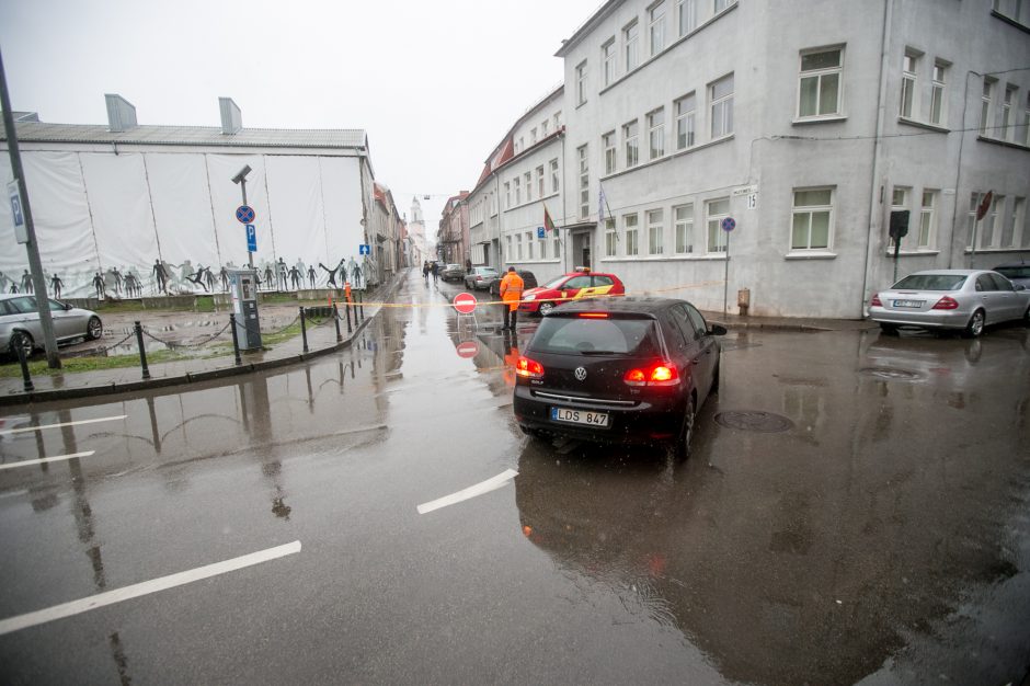 Kauno centre dėl eglės įžiebimo ribojamas eismas