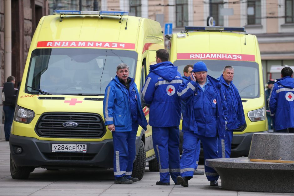 Fabrike prie Sankt Peterburgo driokstelėjo sprogimas, yra sužeistųjų