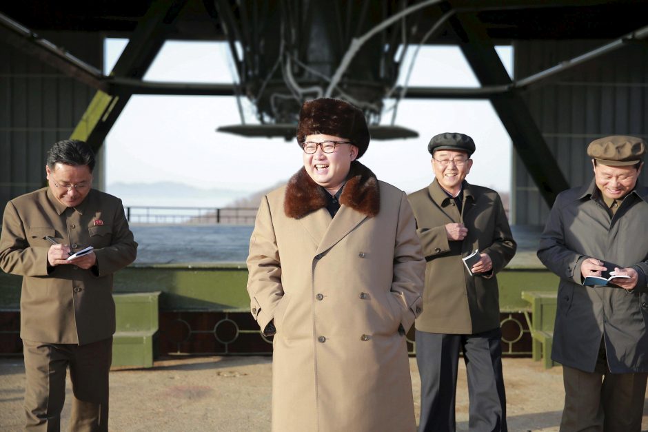 Šiaurės Korėjos branduolinė grėsmė – pirmasis D. Trumpo iššūkis