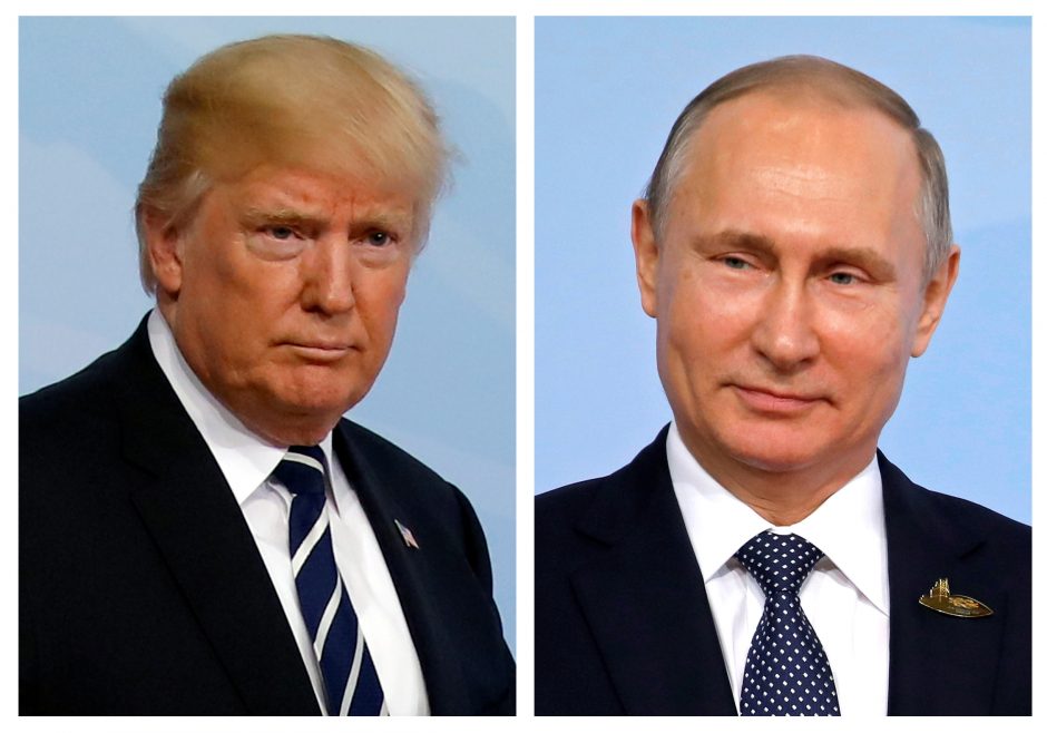 Per G-20 susitikimą įvyko papildomas D. Trumpo ir V. Putino pokalbis