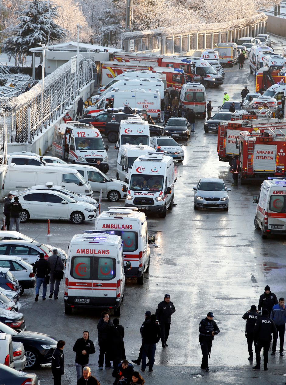 Ankaroje per traukinio avariją žuvo devyni žmonės