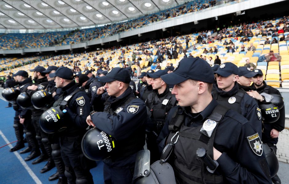 P. Porošenkos ir V. Zelenskio debatai Kijevo stadione