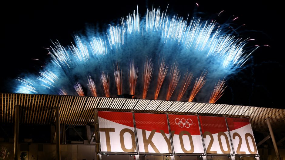 Pasibaigusių Tokijo olimpinių žaidynių organizatorė patenkinta renginio saugumu