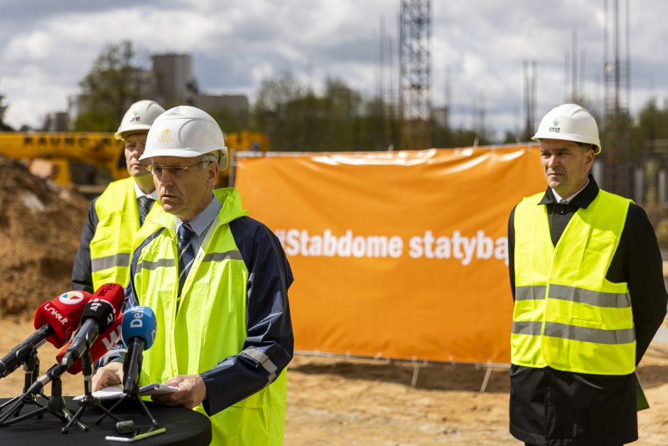 Akcijos „#stabdome statybą“ spaudos konferencija