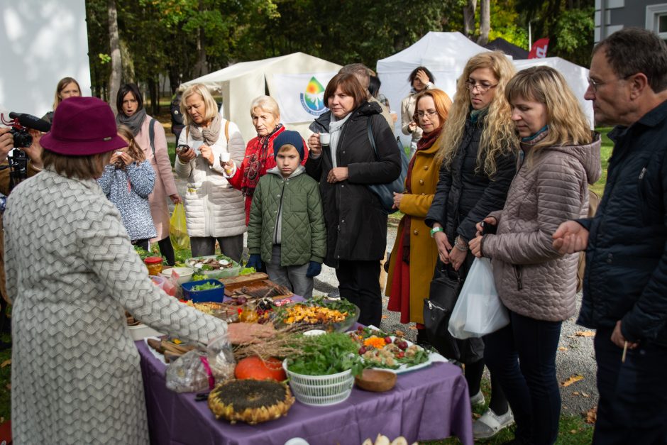 Sveiko maisto šventė: iškyla neapsiriboja tik šašlykais ir traškučiais