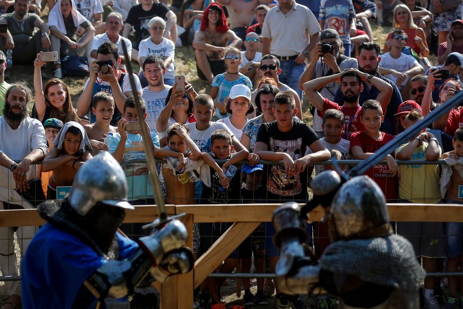 Serbijoje – Viduramžių kovų festivalis