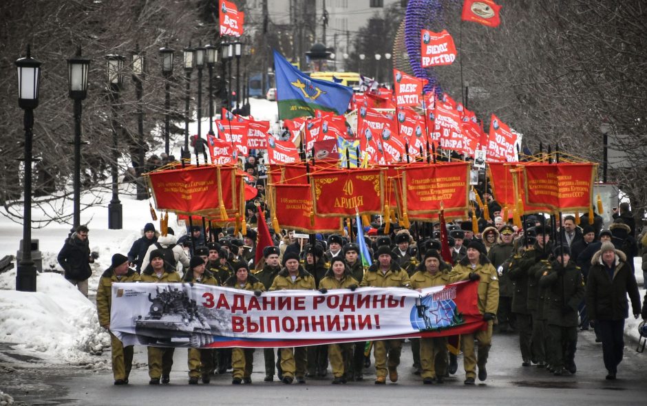 Rusija paminėjo pasitraukimo iš Afganistano karo 30-ąsias metines