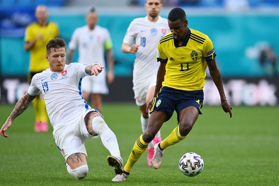 Europos futbolo čempionatas: Švedija–Slovakija 1:0