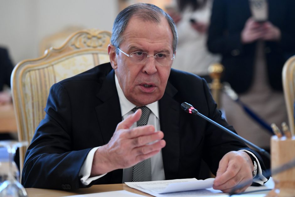 S. Lavrovas: Rusijos santykiai su JAV yra laukimo stadijoje
