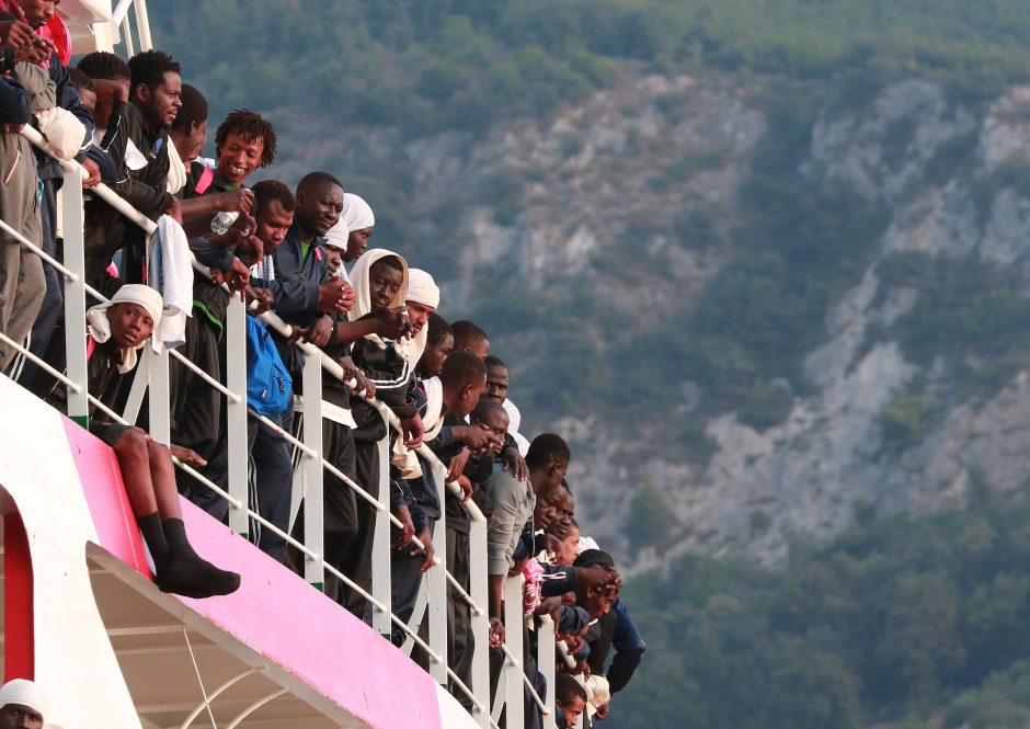 Į Kiprą laivu atplaukė daugiau kaip 140 migrantų