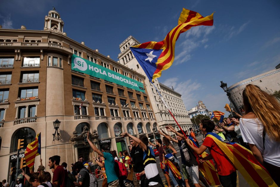 Ar nerimstanti Katalonija Ispanijoje sukels „domino efektą“?