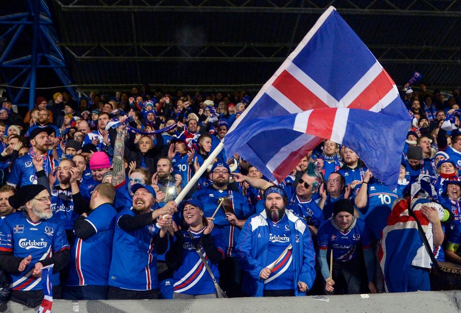 Islandija paskelbė diplomatinį Pasaulio futbolo čempionato Rusijoje boikotą