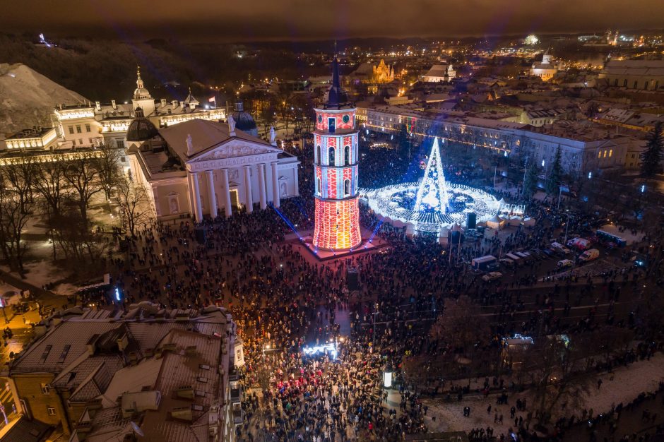 Magiškos Kalėdos į Vilnių pritraukė daugiau kaip 500 tūkst. svečių