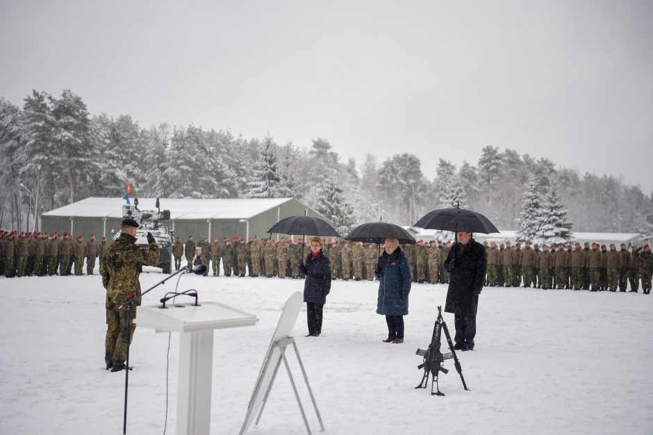 D. Grybauskaitės susitikimas su Vokietijos gynybos ministre