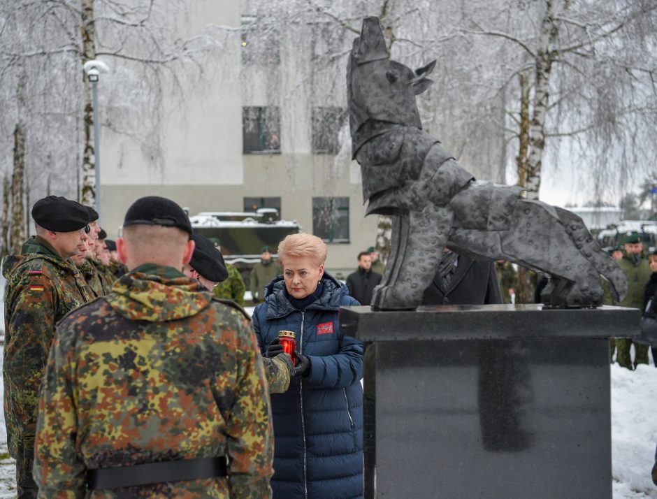 D. Grybauskaitės susitikimas su Vokietijos gynybos ministre