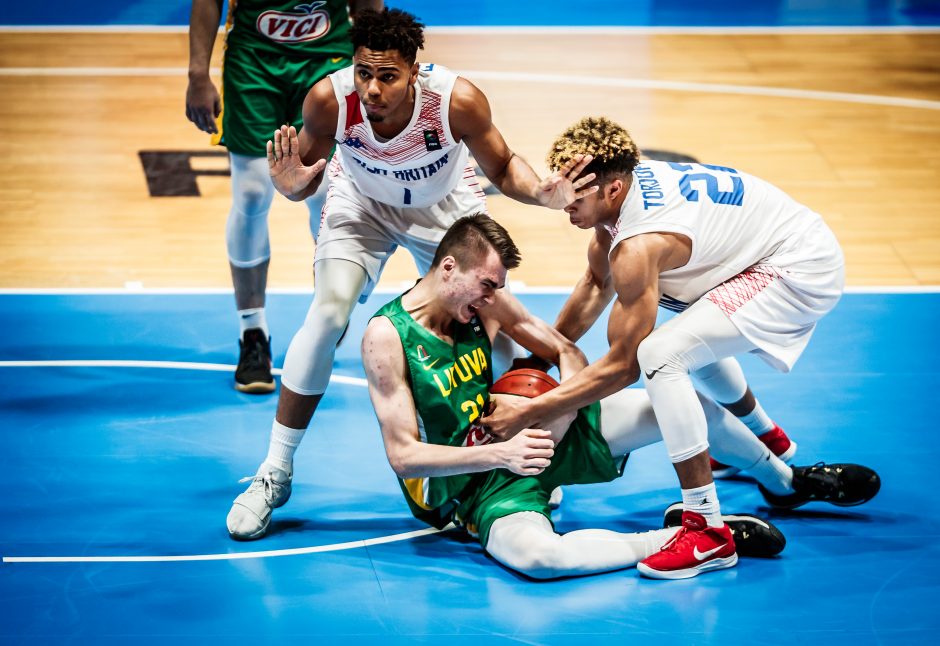 Lietuvos 20-mečiai krepšininkai Europos čempionate finišavo devinti