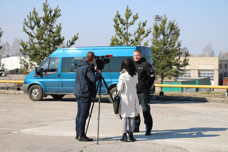 Minint Saugaus eismo dieną patyrę vairuotojai dalyvavo policijos akcijoje