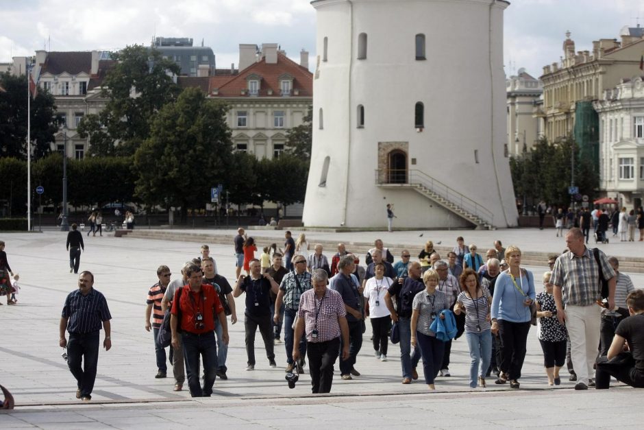 Vilnių atranda vis daugiau turistų