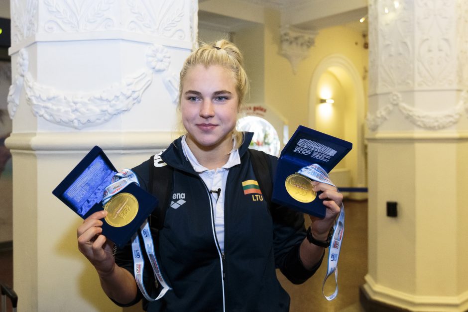 R. Meilutytė: medaliai nuteikė optimistiškai