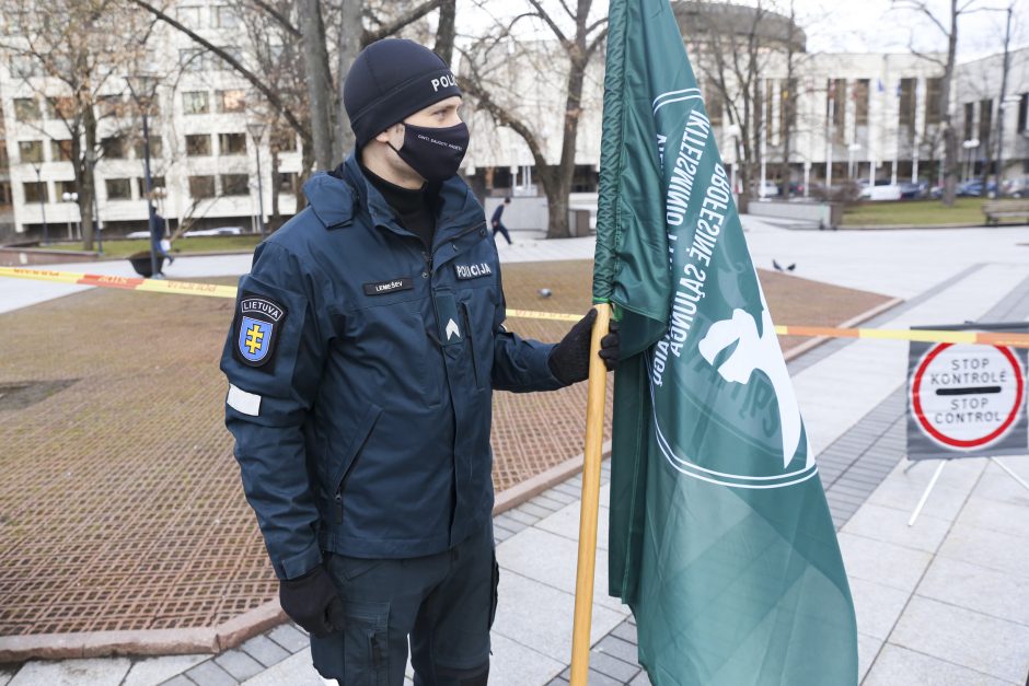 Profsąjungos pirmininkė apie policininkų skiepijimą: valstybės požiūris demotyvuoja