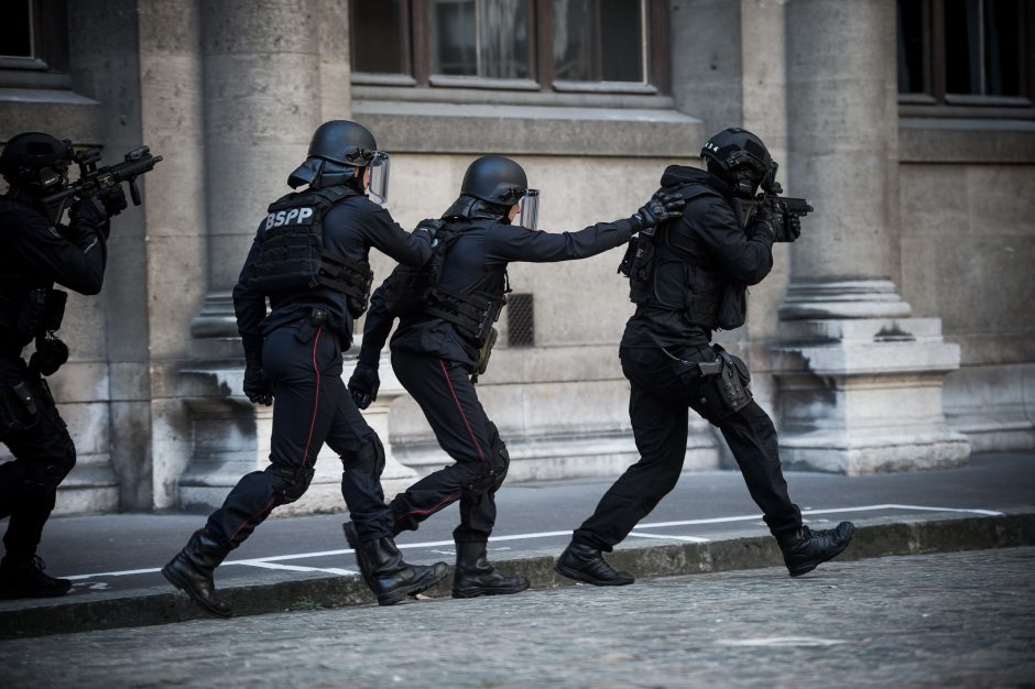Prancūzijos policija sulaikė moterį, grasinusią susprogdinti ligoninę