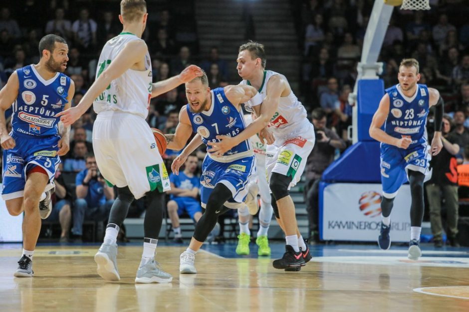 „Neptūną“ trečią kartą nugalėjęs „Žalgiris“ žengė į LKL finalą