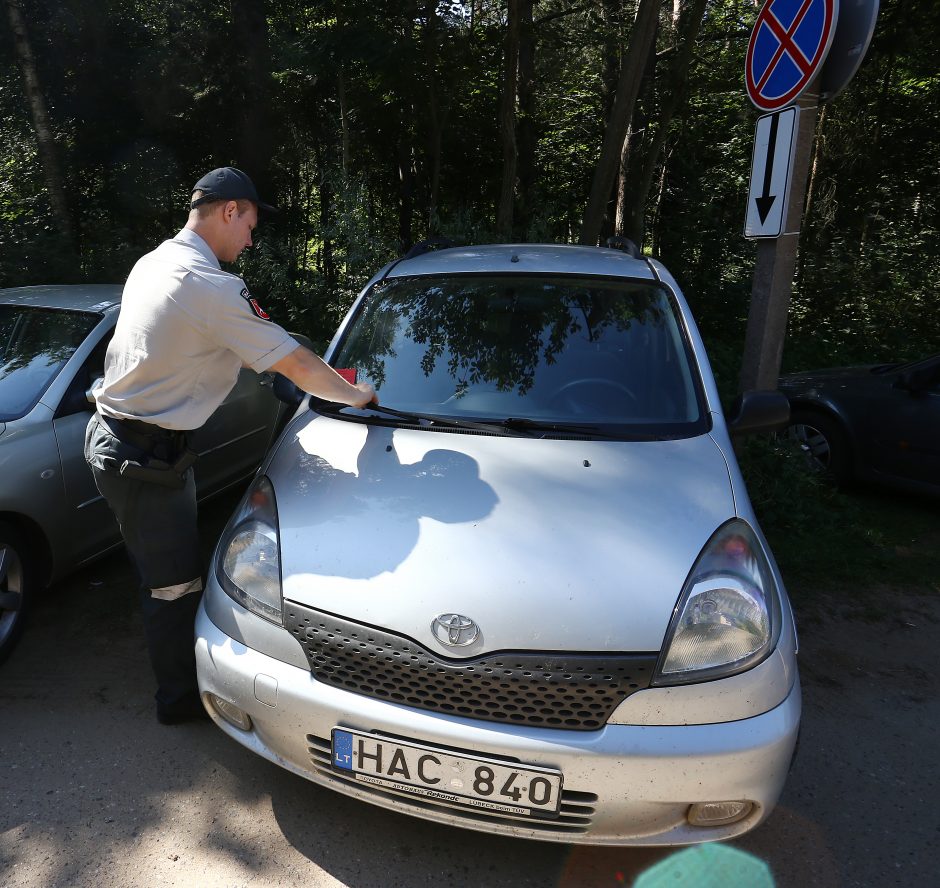 Reidas prie Lampėdžio ežero: pažeidėjai pergudravo patys save