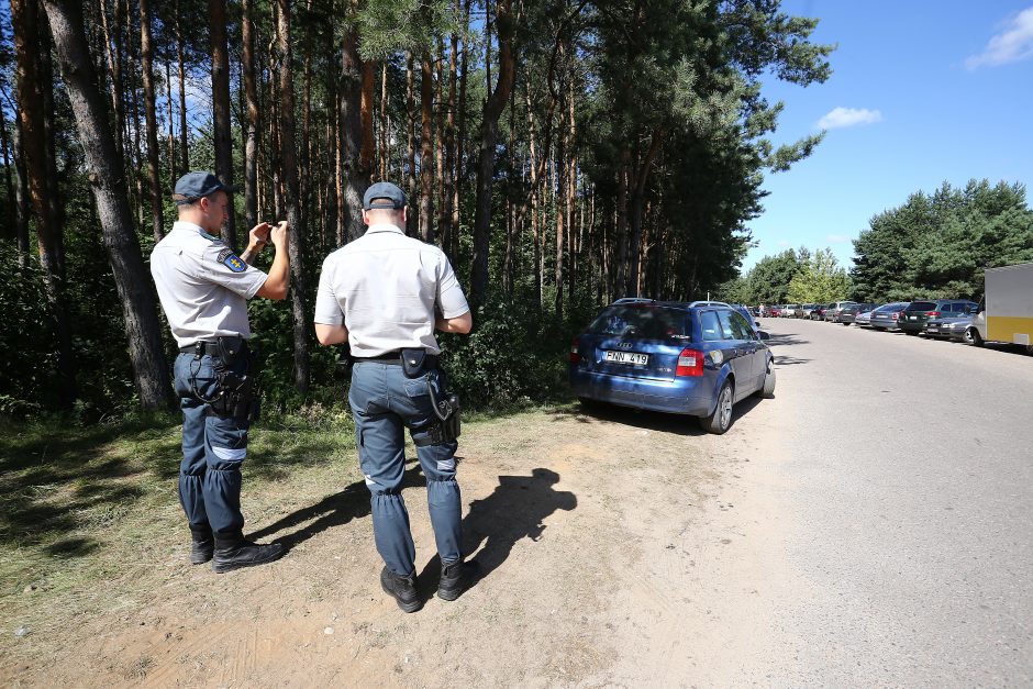 Reidas prie Lampėdžio ežero: pažeidėjai pergudravo patys save